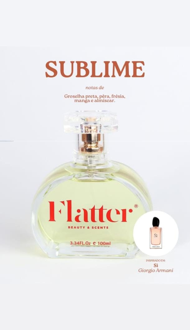 Perfume Feminino Sublime Flatter